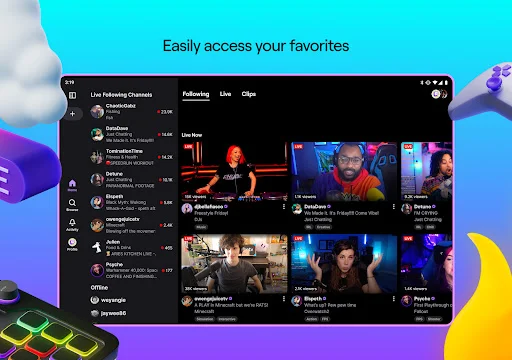 Baixar Twitch: Live Streaming – Assista a Lives e Games Grátis - Screenshot 13