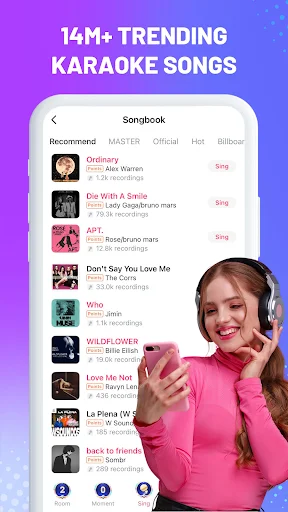 Baixar StarMaker: Cante Karaokê e Grave Músicas – Versão Recente - Screenshot 3