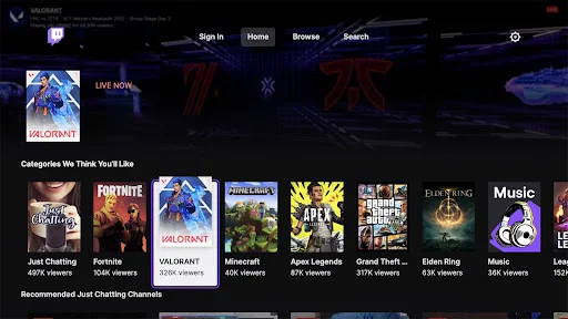 Baixar Twitch: Live Streaming – Assista a Lives e Games Grátis - Screenshot 19