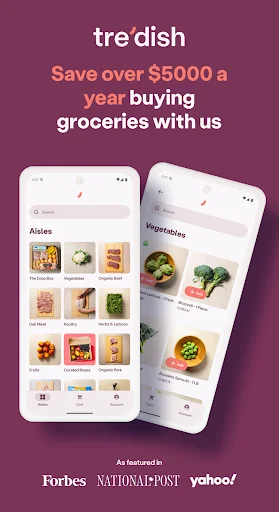 Baixe Tre’dish Groceries – Economize nas Compras Mensais - Screenshot 1