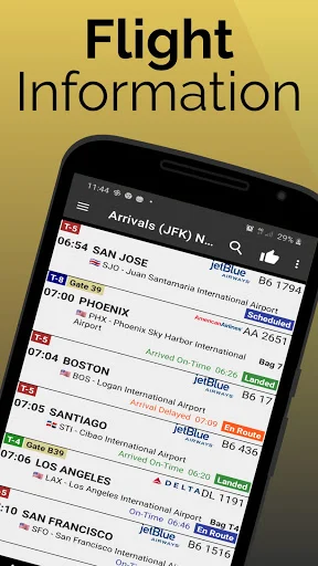 Baixar Fukuoka Airport Flight Info – Informações de Voo em Tempo Real - Screenshot 1