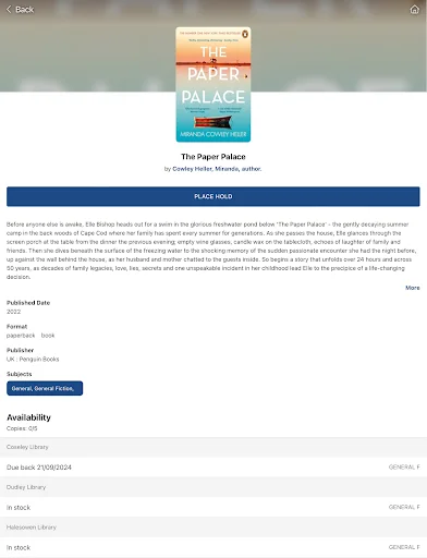 Baixar Dudley Libraries Android: Gerencie Seus Livros Agora - Screenshot 16