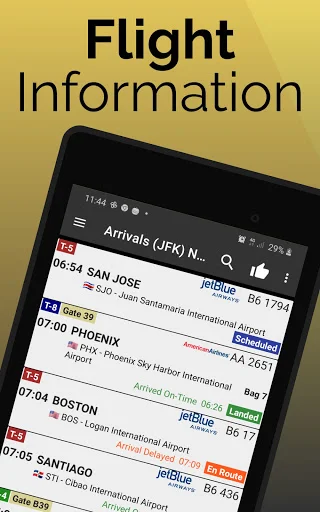Baixar Baltimore Airport BWI: Informações de Voo em Tempo Real - Screenshot 7