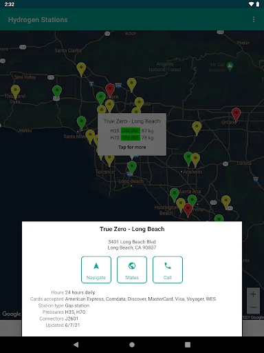 Baixar Hydrogen Stations USA – Encontre Postos de Hidrogênio Agora - Screenshot 19