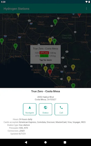 Baixar Hydrogen Stations USA – Encontre Postos de Hidrogênio Agora - Screenshot 13