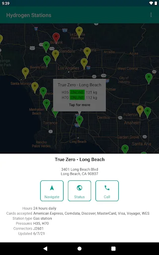 Baixar Hydrogen Stations USA – Encontre Postos de Hidrogênio Agora - Screenshot 11